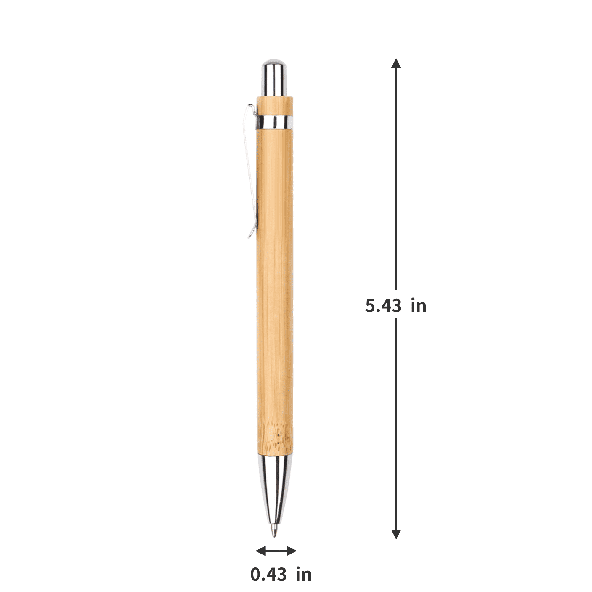 Customizable Sustainable Writing Bamboo Pen 2