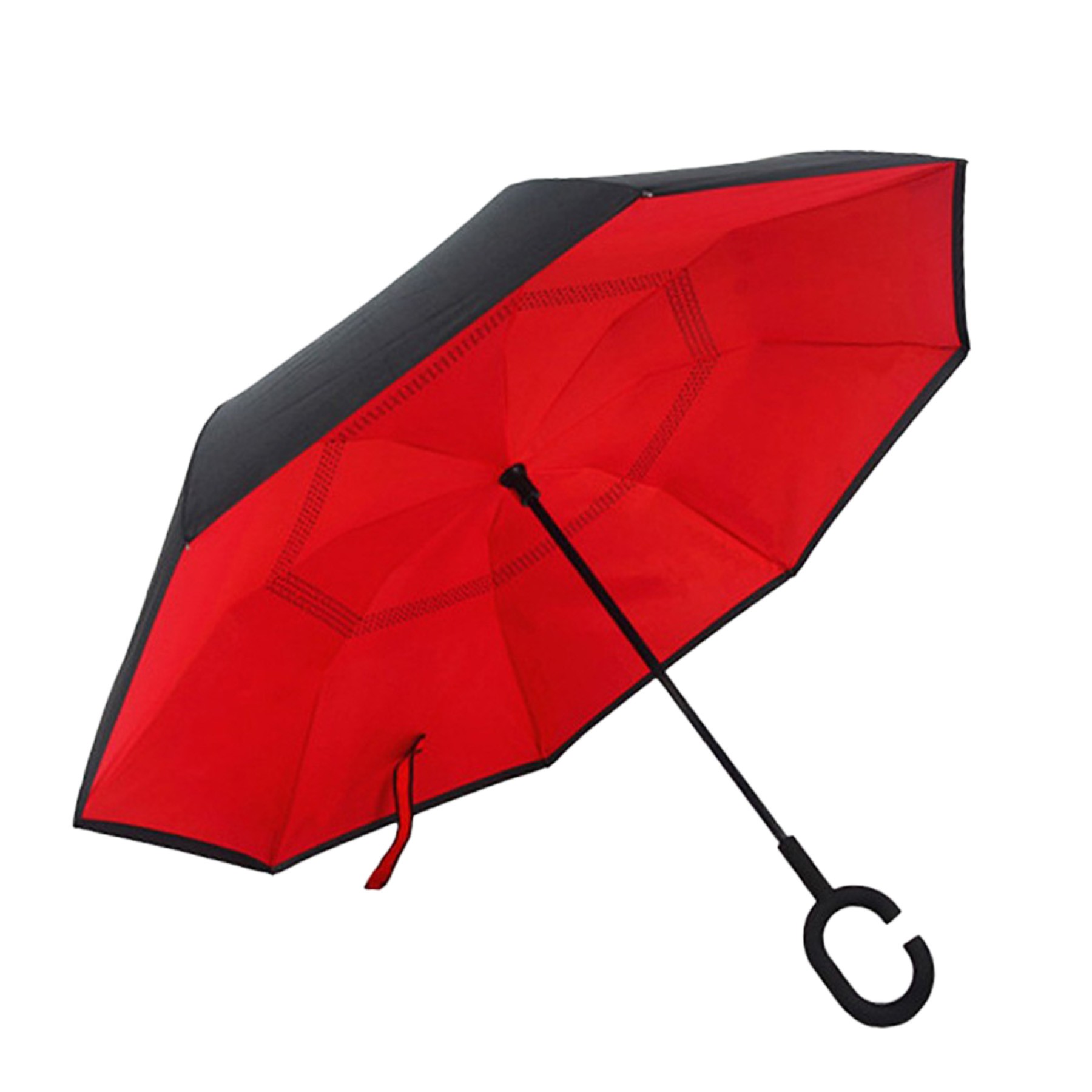 48" Arc Two-Tone Inverted Reverse Umbrella 8