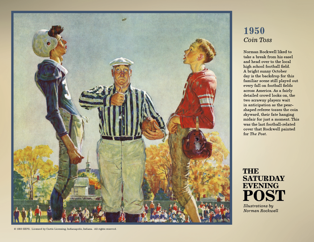 Triumph® Calendars The Saturday Evening Post Illustrations by Norman Rockwell Calendar 55