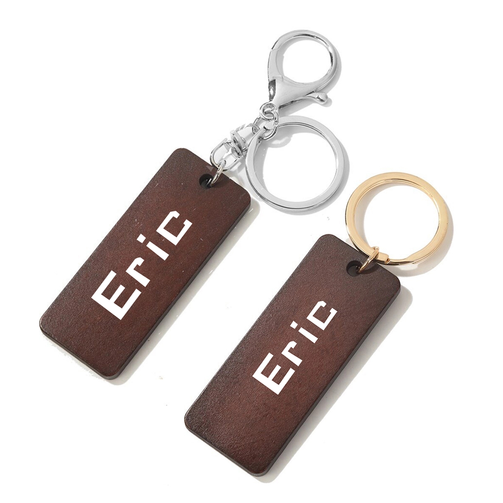 Wood Key Chain Blank 2