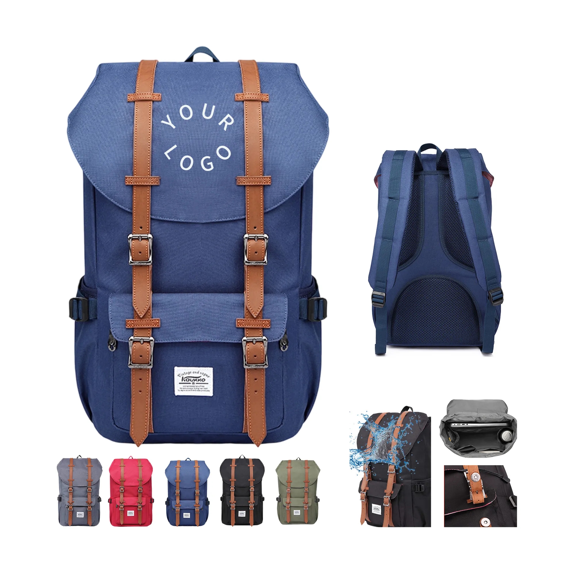 Oxford Laptop Backpack 7