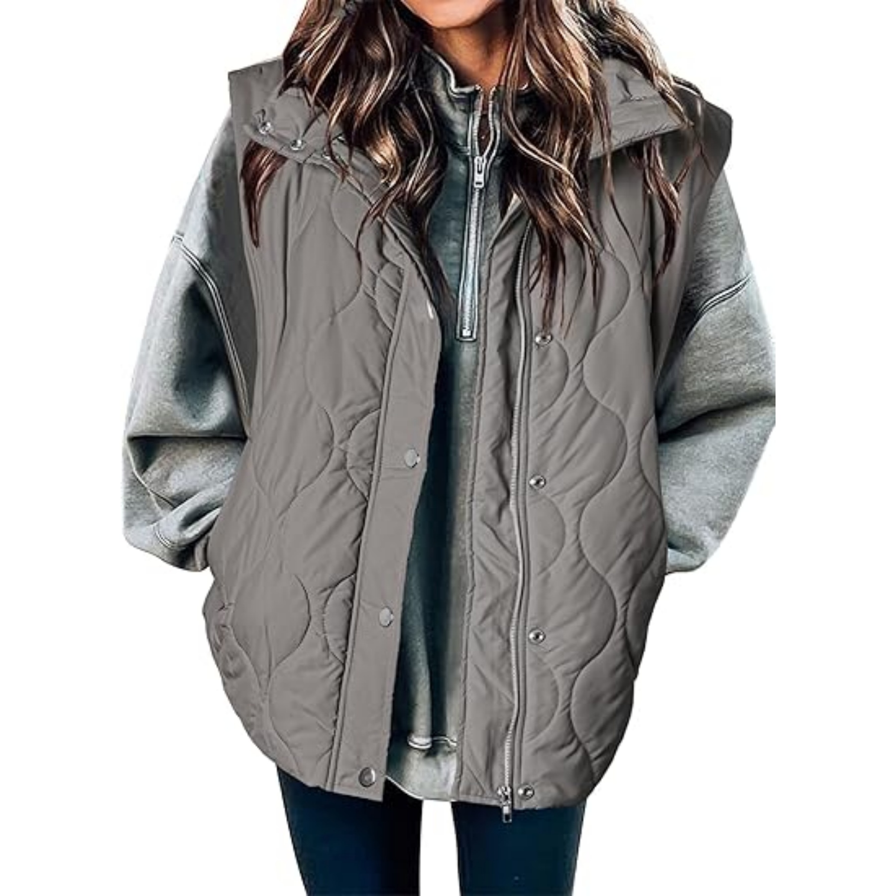 Women Lightweight Quilted Vest 7