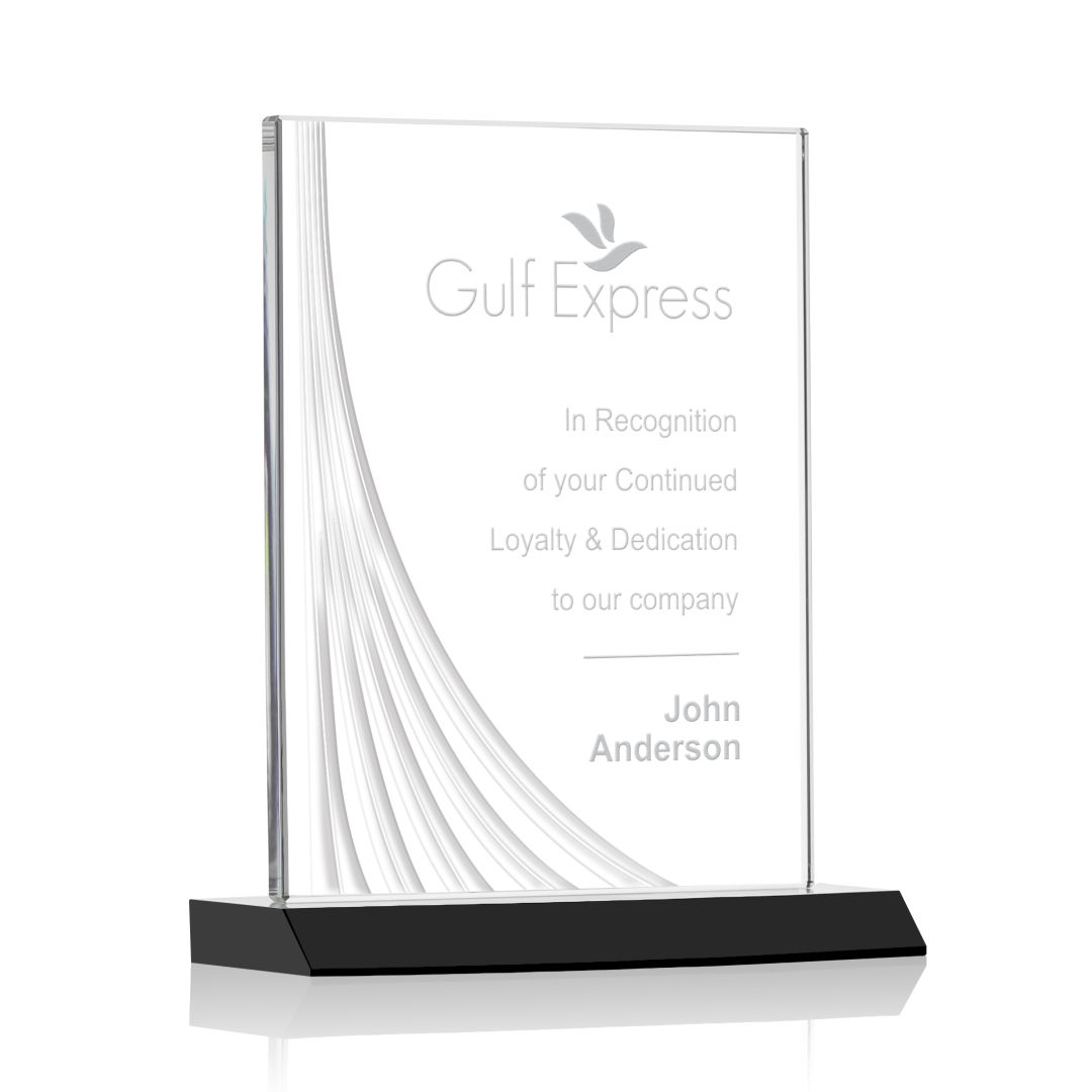 Leighton Liquid Crystal™ Award - Black 10