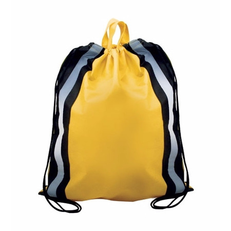 NW Reflective Drawstring Backpack 3