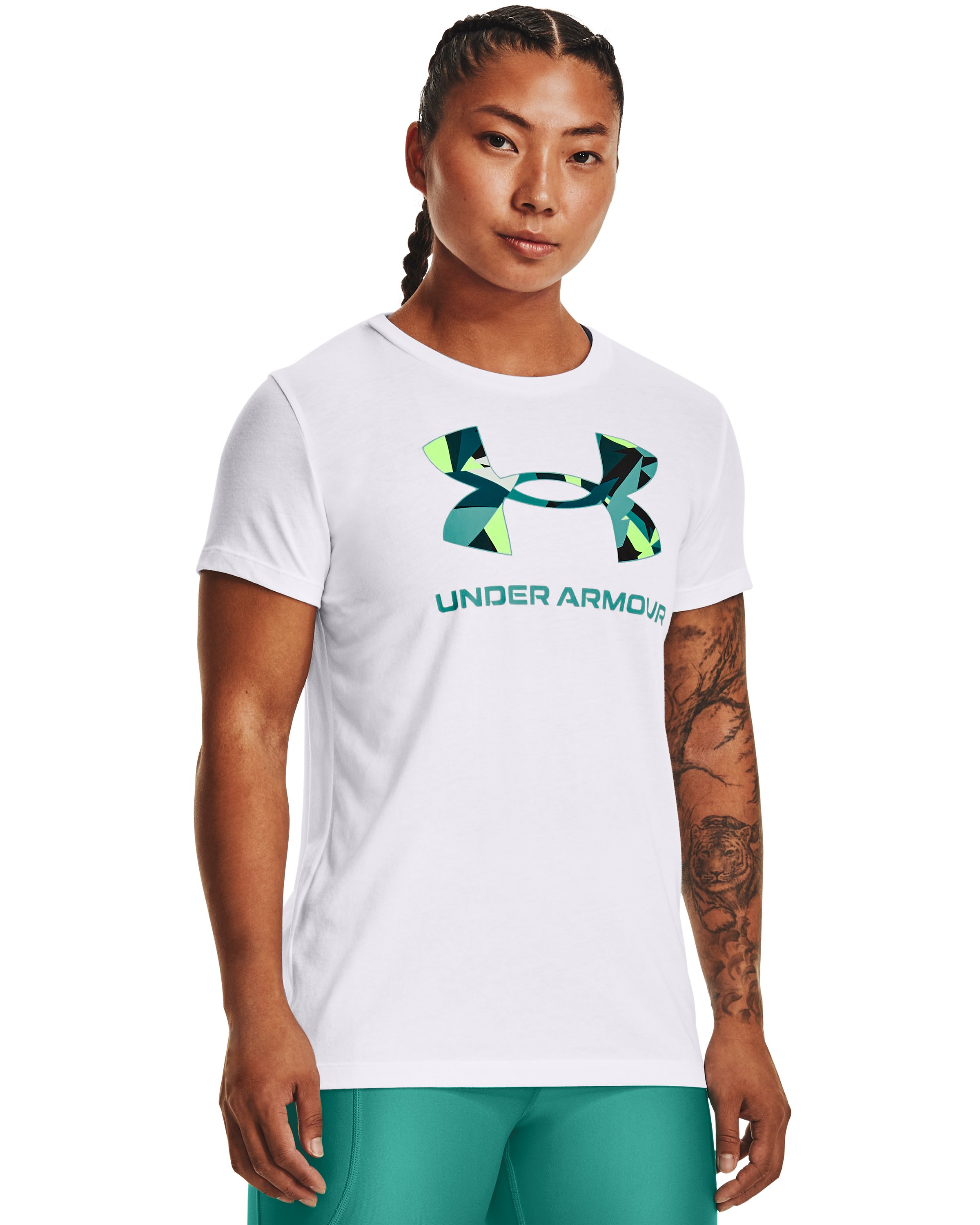 UA Rival Logo Women's Short Sleeve 7