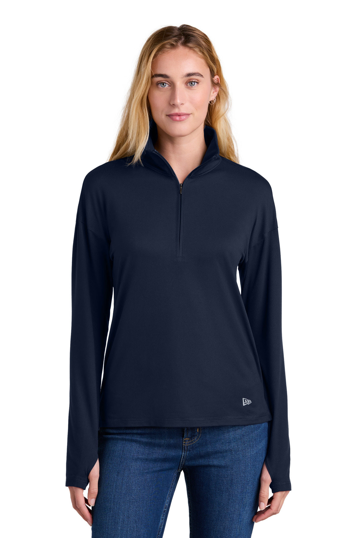 New Era Women's Power 1/2-Zip LNEA228 11