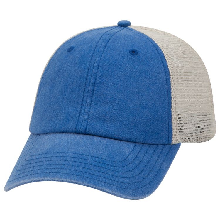 OTTO CAP® OTTO FLEX® Fitted 6 Panel Low Profile Mesh Back Trucker Hat 20