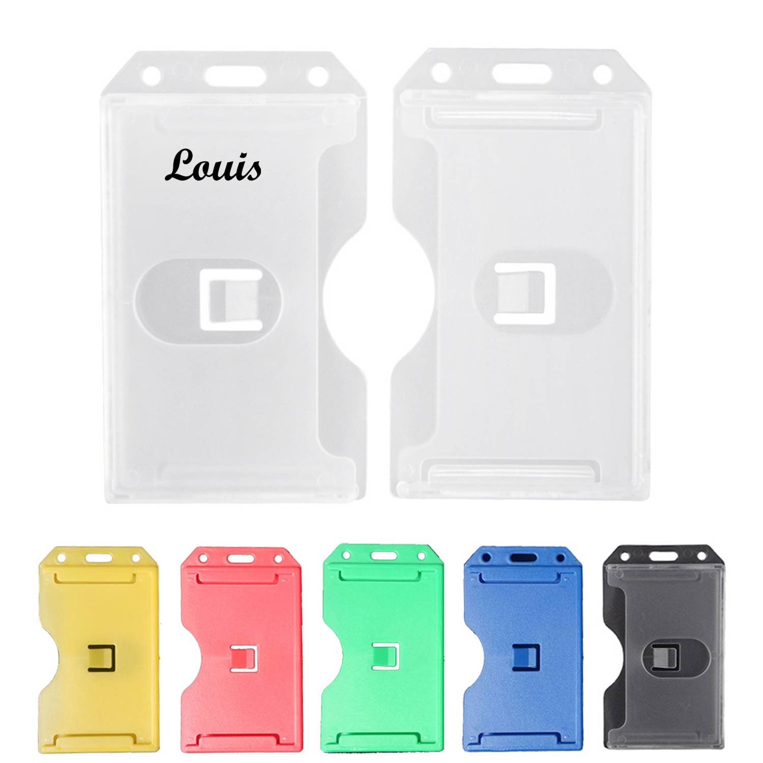 Plastic Card Holder Protector Cases 16