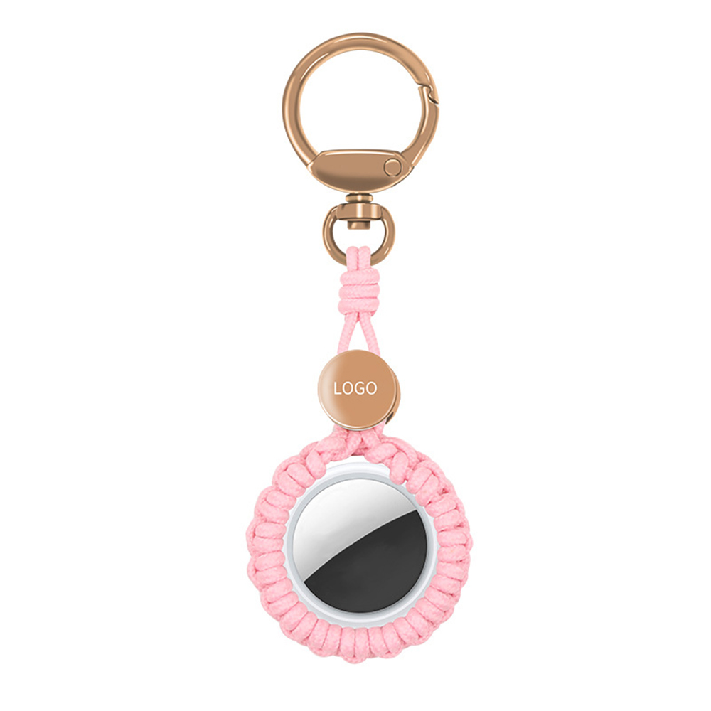 Case Keychain for Apple Airtag Holder Dog Tag Clip Key Ring 4