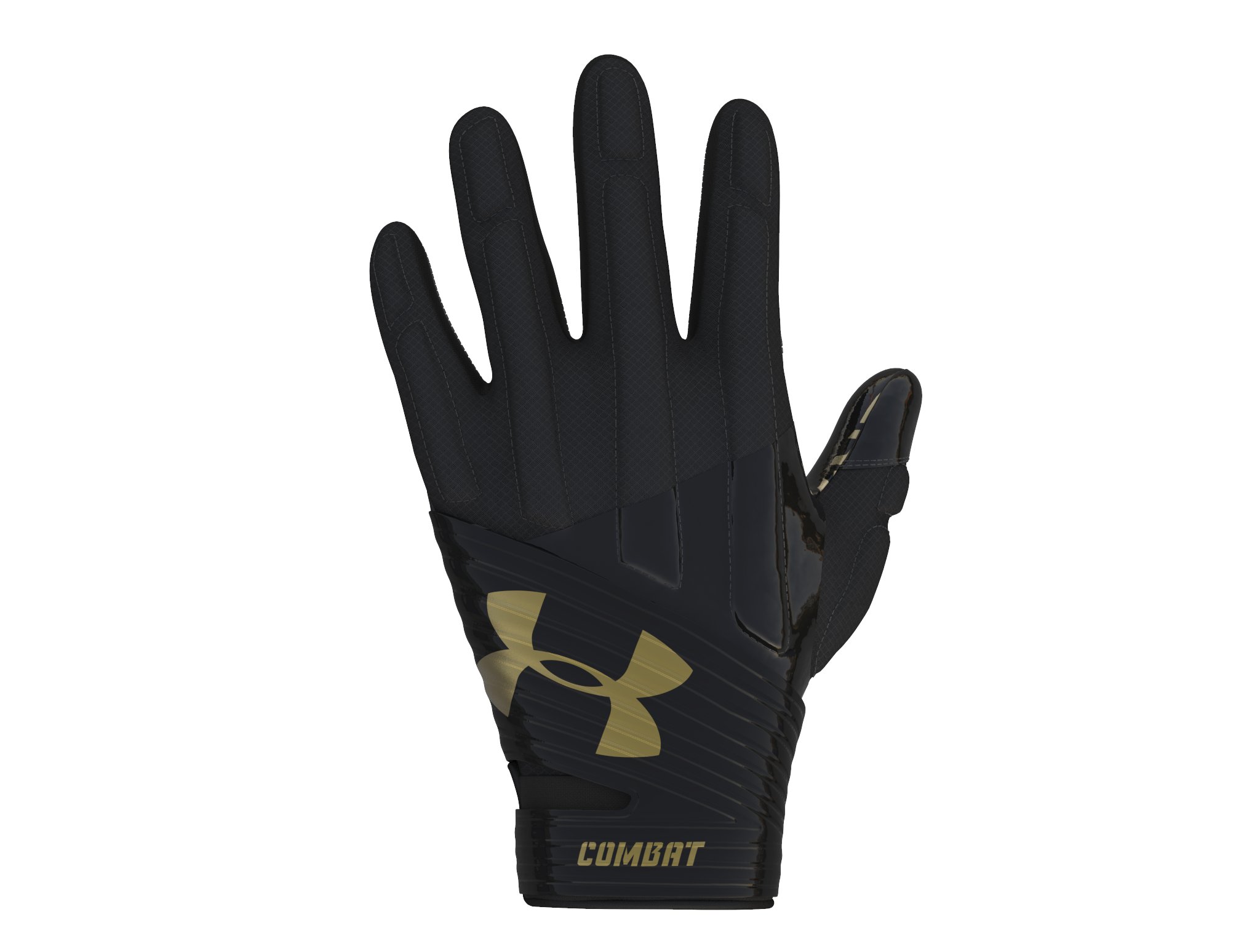 Youth UA Combat Football Gloves 1
