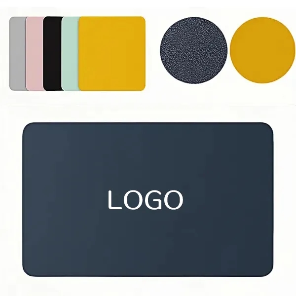 Rubber Mouse Pad - Anti-Slip Base & Reinforced Stitching 1