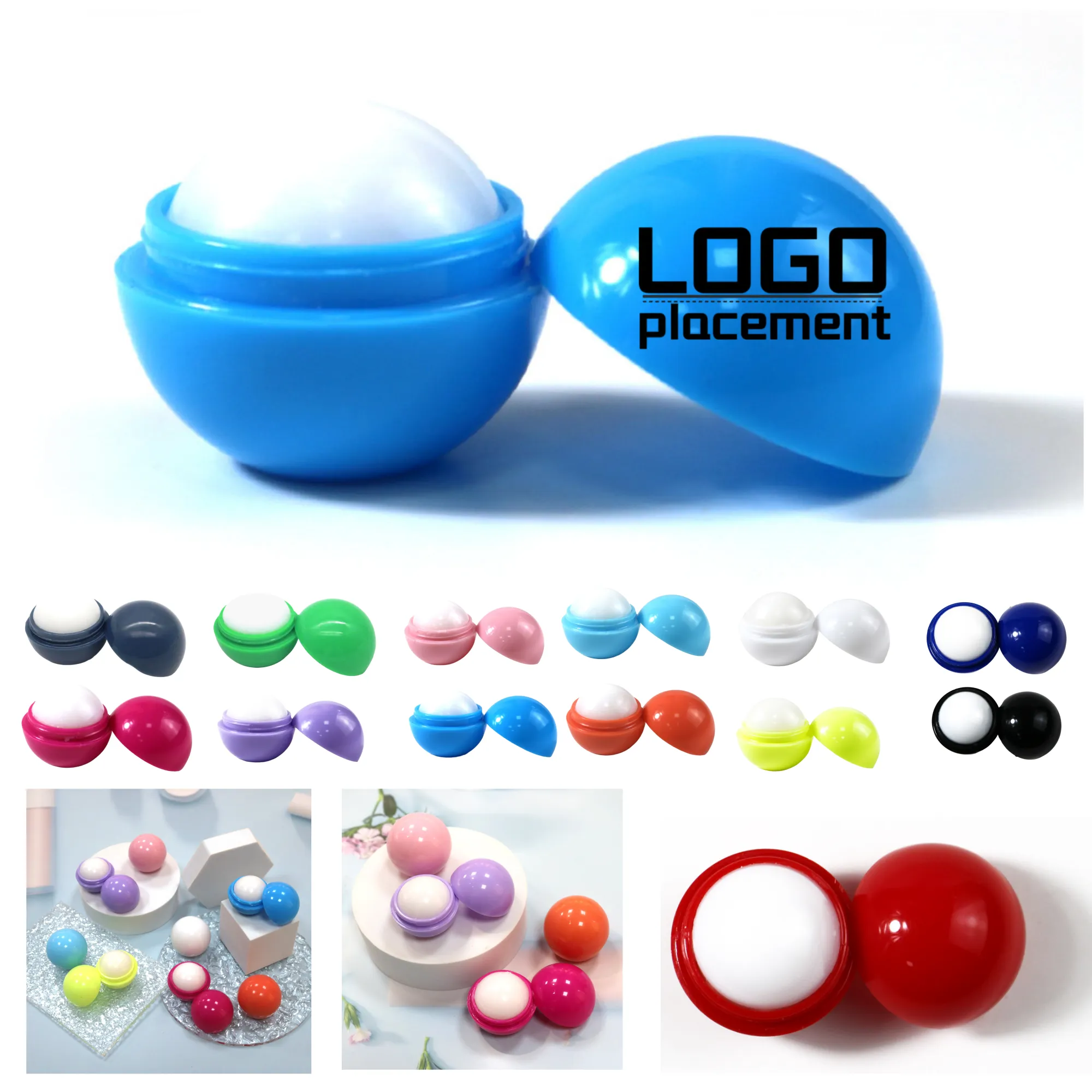 Moisturizing Hydrating Fruity Round Lip Balm