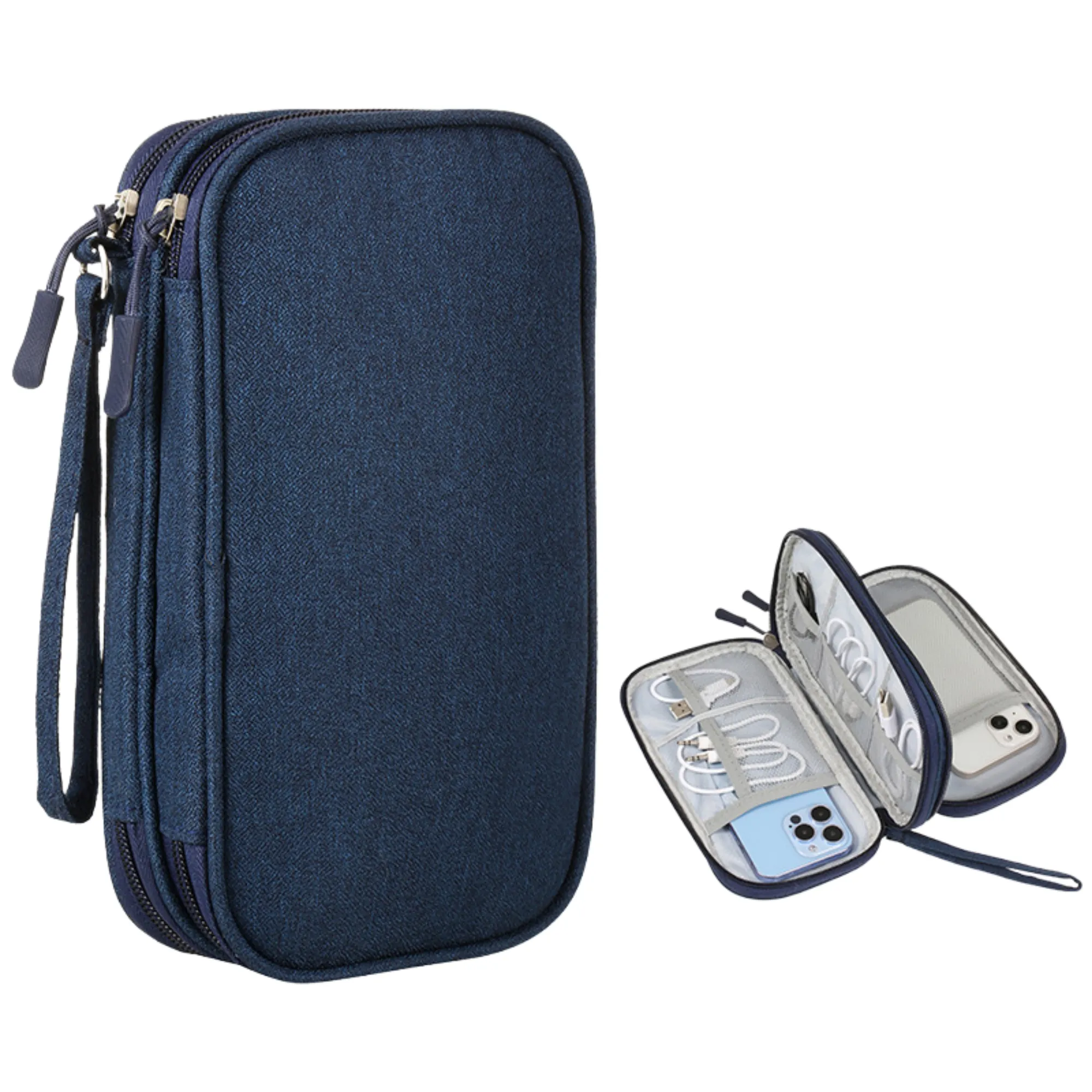 Double-layer electronic technology travel organizer 6