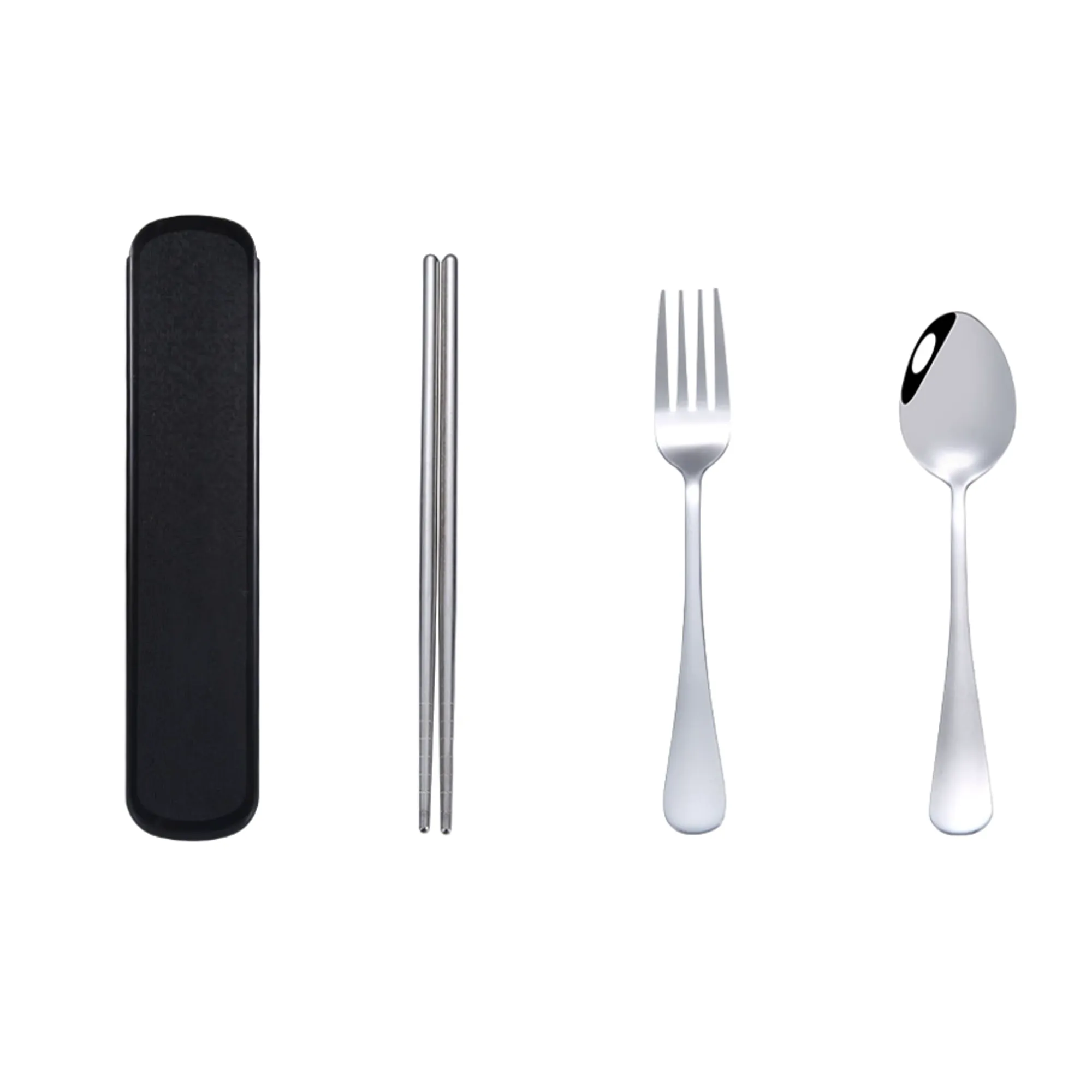 Portable Stainless Steel Cutlery Utensil Kit 2