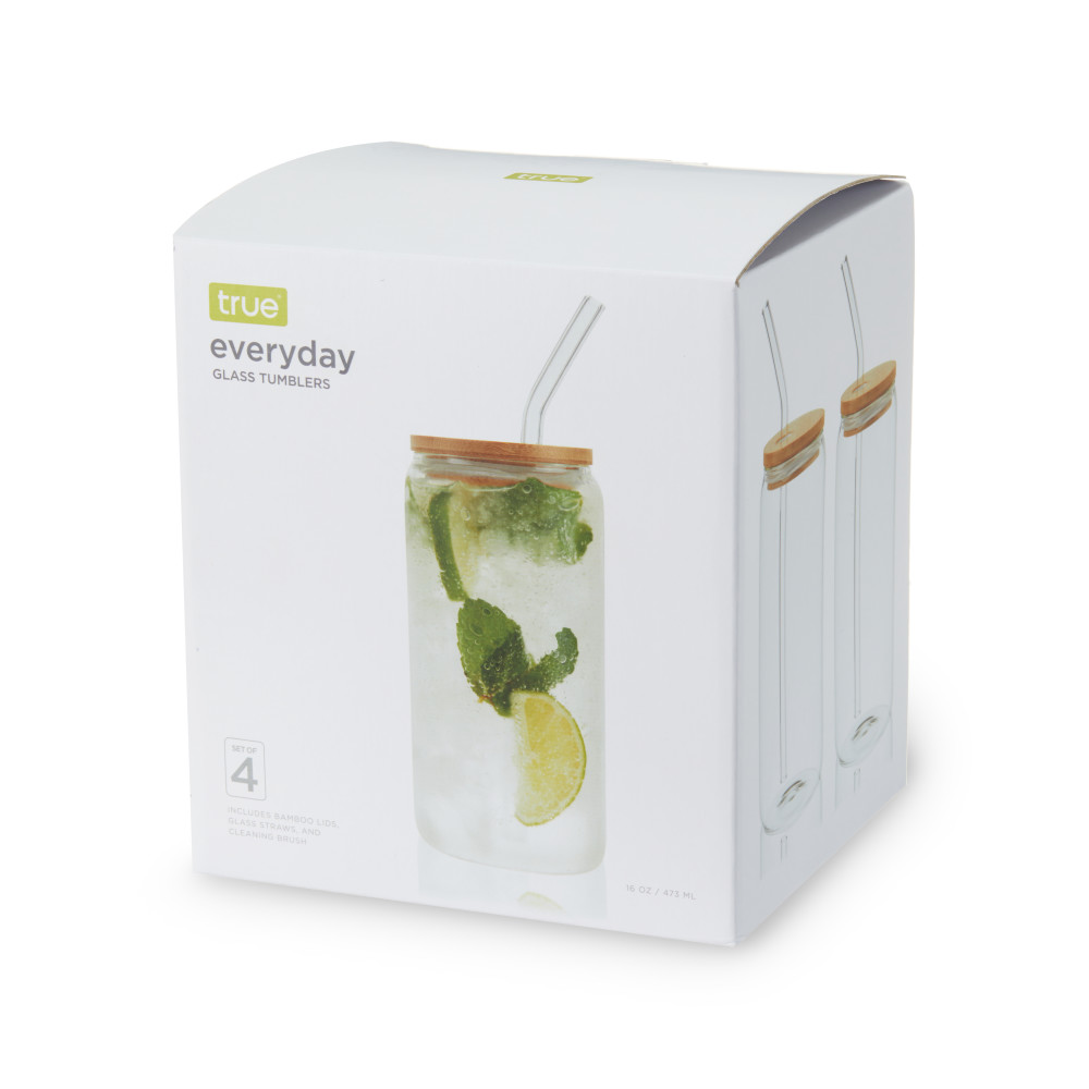 True® Everyday Glass Tumbler, set of 4 9