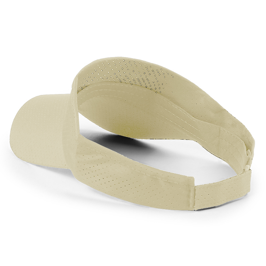 Stock Solid Color Perforated Polyester Visor 28