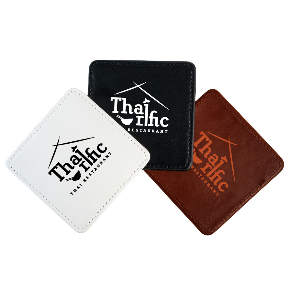 Faux Leather Coaster Square 1