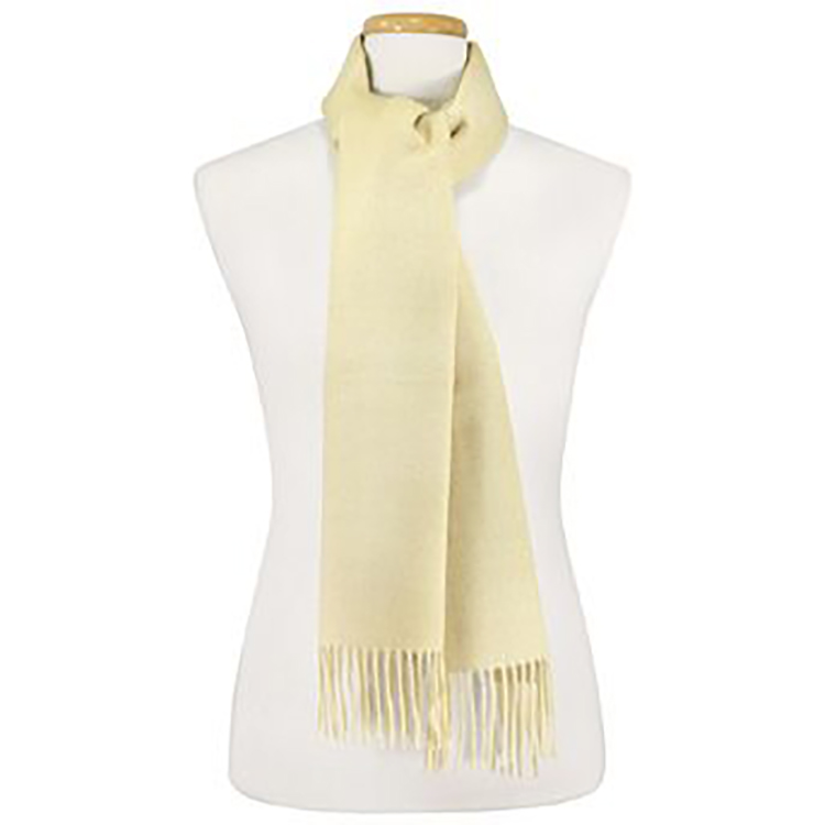 Ivory 100% Alpaca Scarf 2
