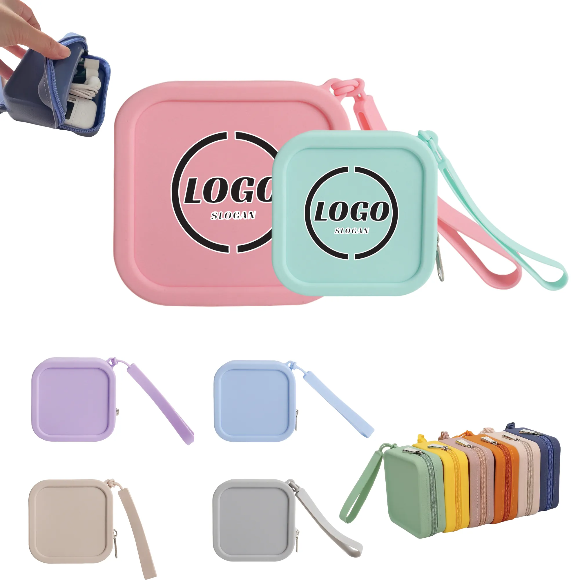 Versatile Travel Box Container Change Wallet