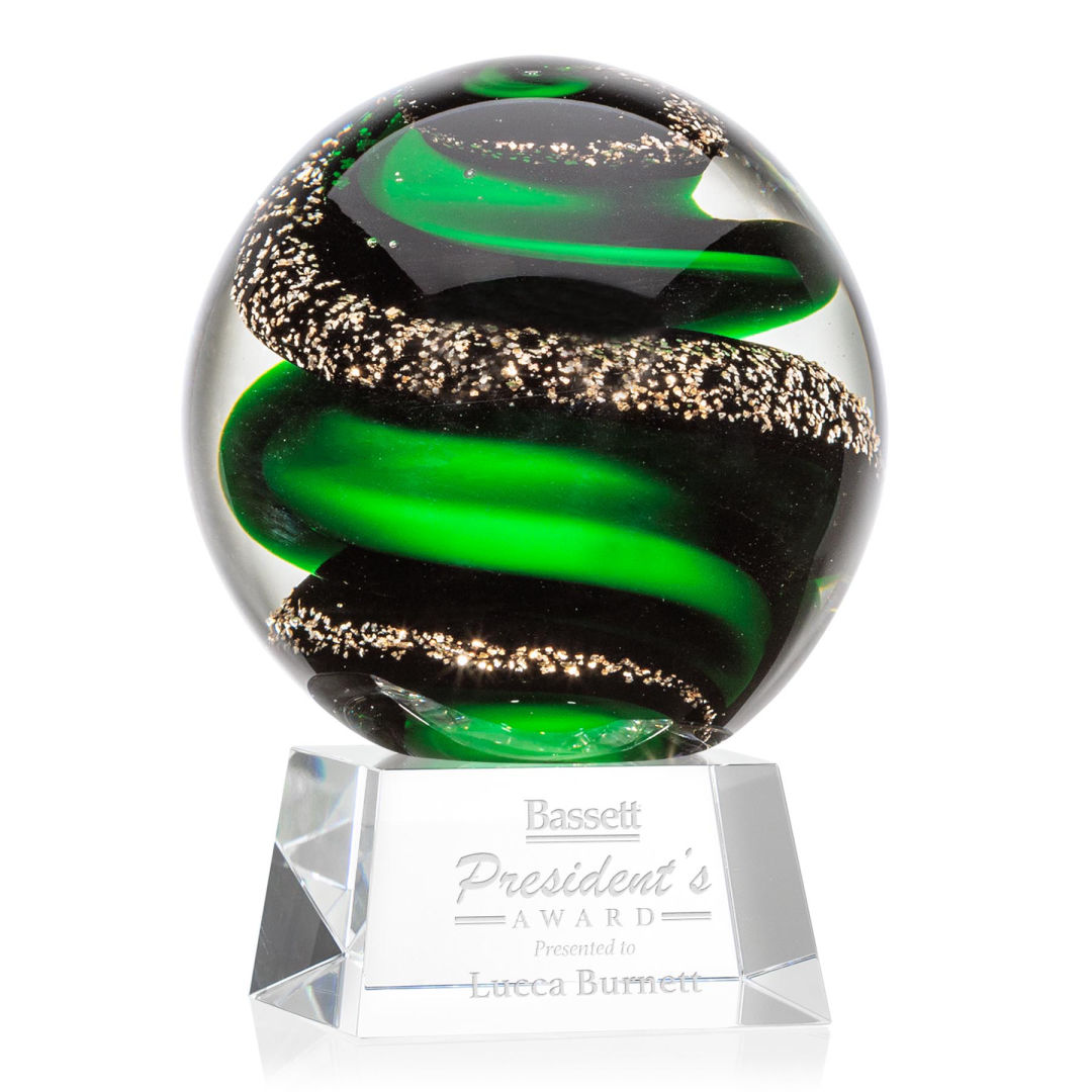 Zodiac Award on Robson Base - Clear