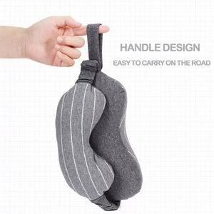Two-In-One U-Shaped Pillow With Eye Mask 1