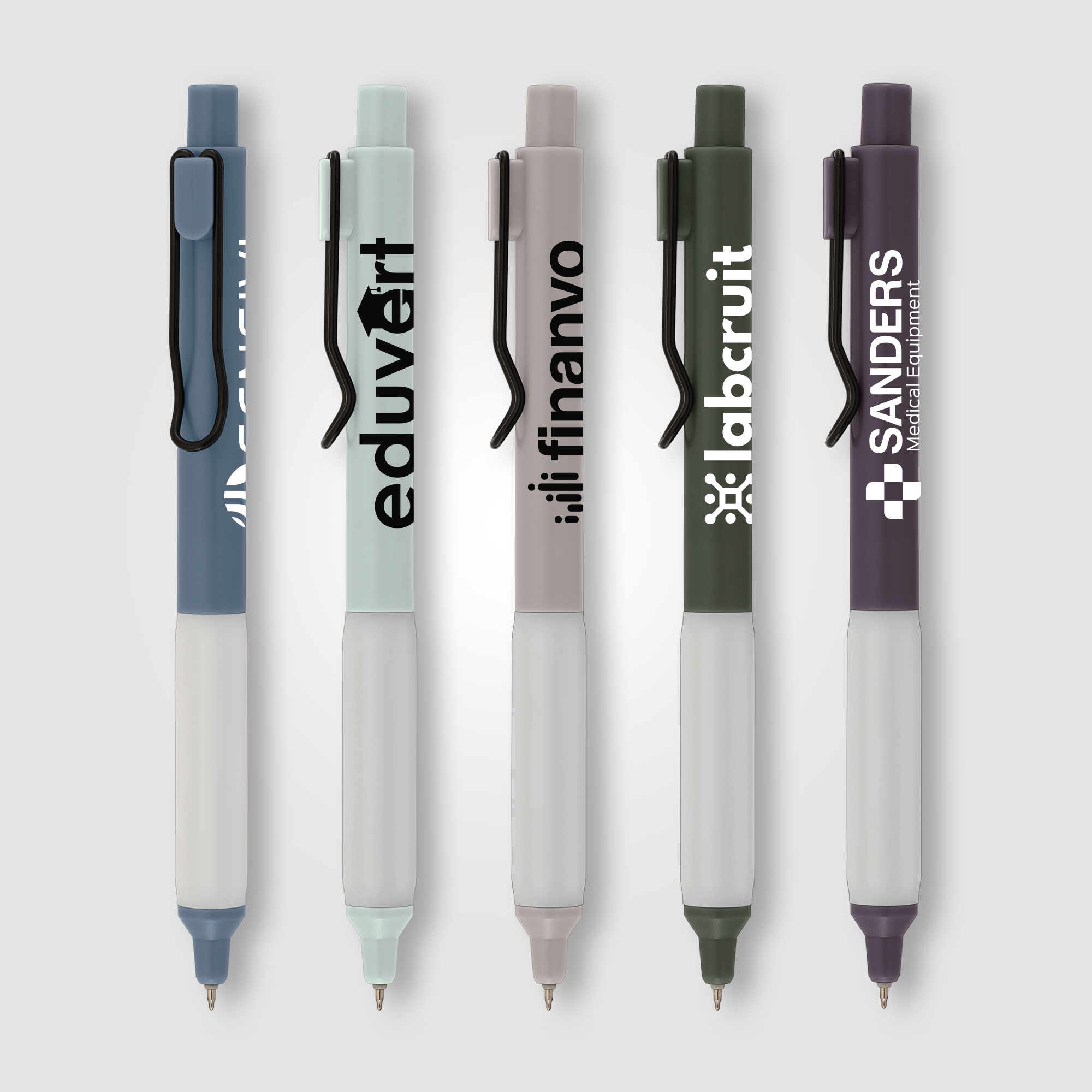 Cloud Grip Retractable Gel Pen - Extra Fine Point 0.5 mm 8