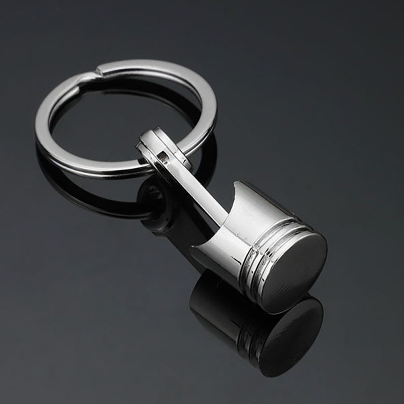 Auto Part Model Engine Piston Keychain 2