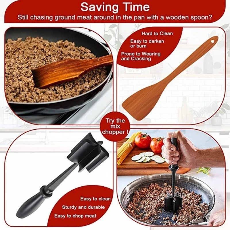 Resistant Meat Chopper Smasher 4