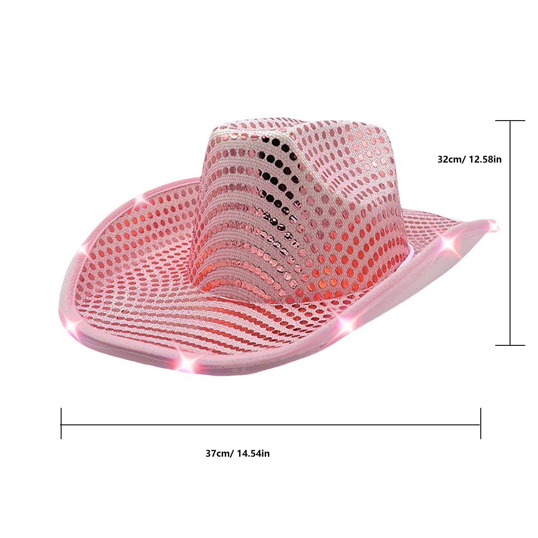Cowboy Hat with Lamp 2