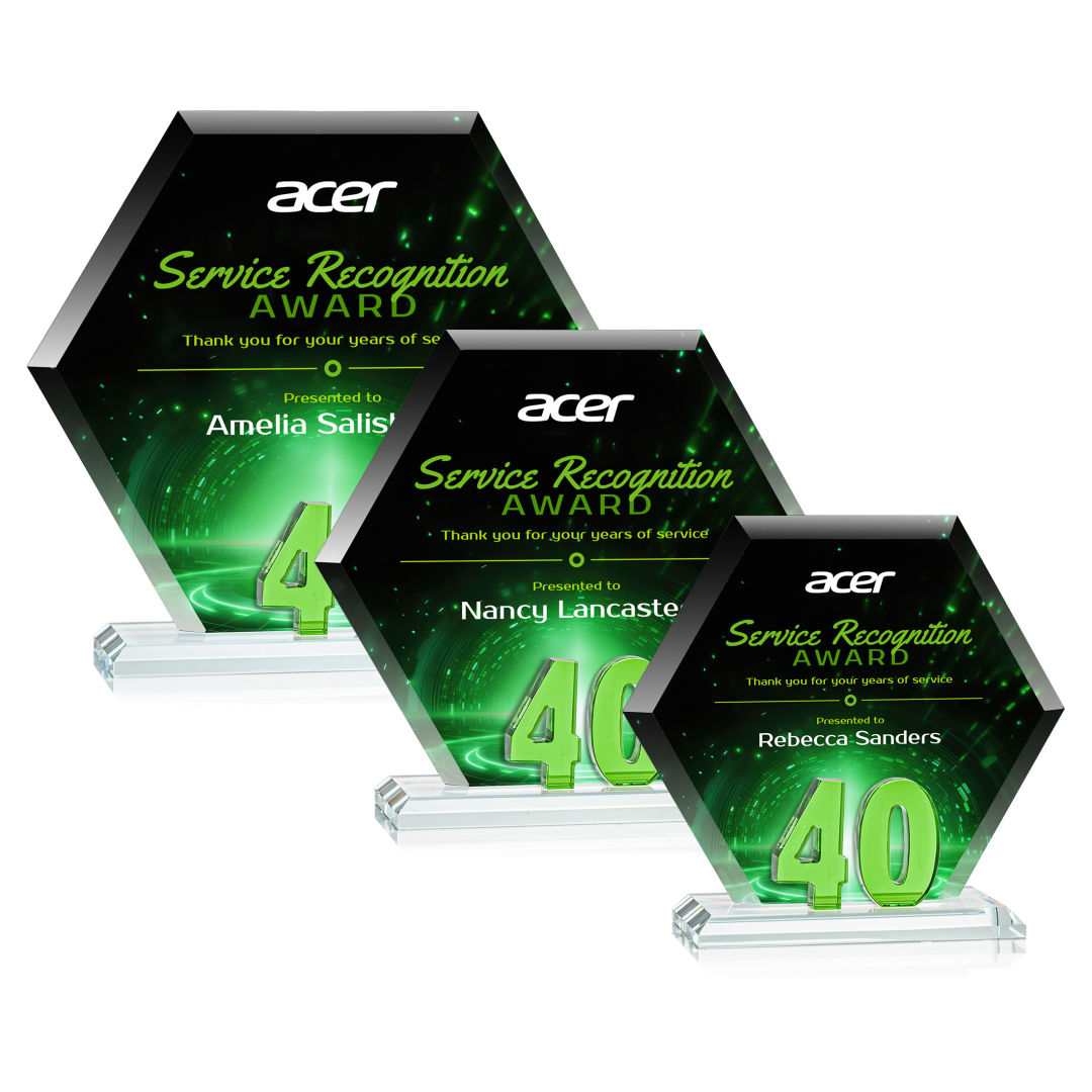 Riviera Anniversary VividPrint™ Award No 40 - Green