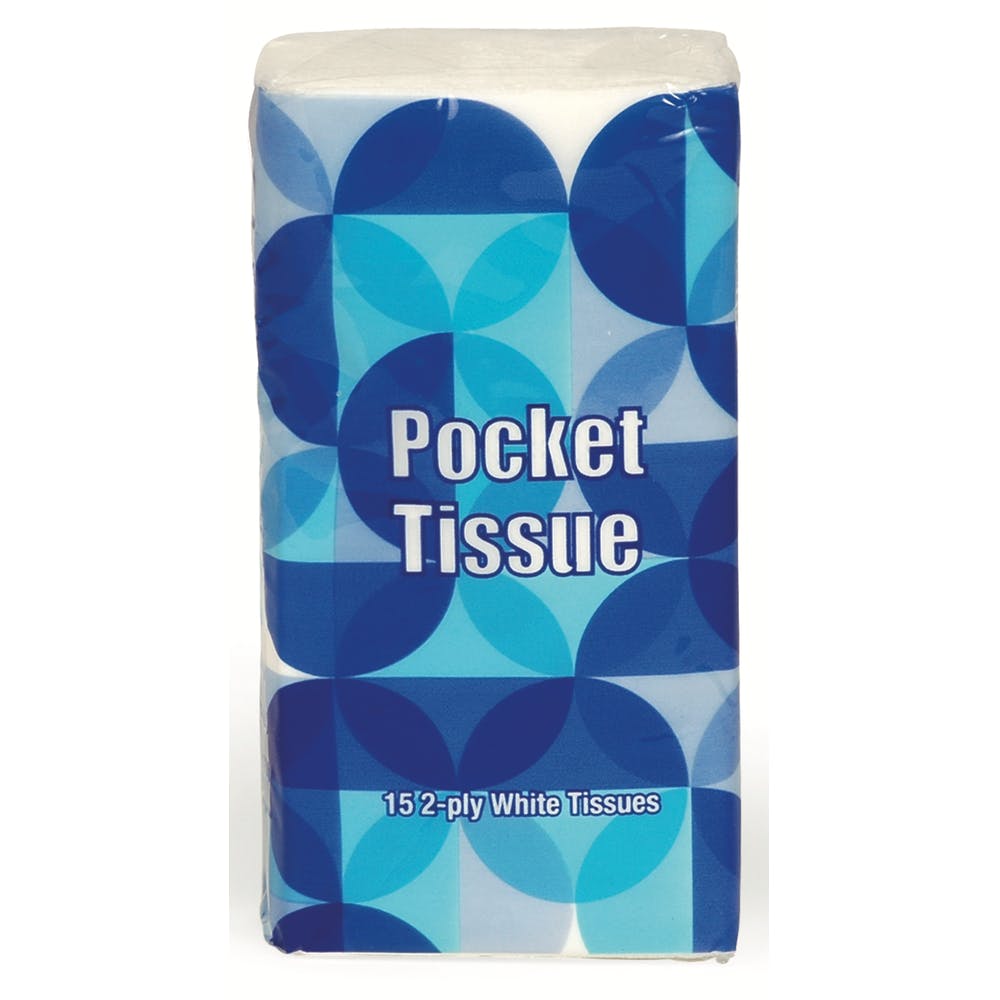 2 Ply Pocket Tissues 15ct. 2