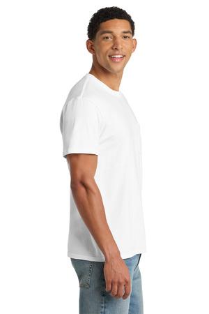 Port & Co Beach Wash Garment-Dyed Pocket Tee. PC099P 81