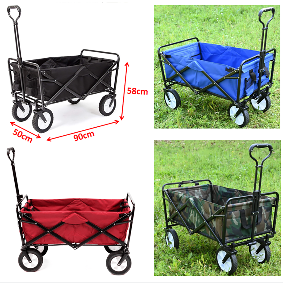 Folding Collapsible Utility Wagon 3
