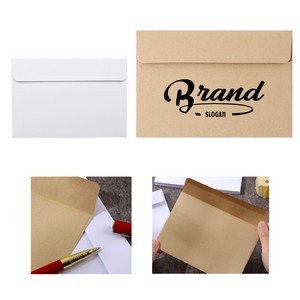 White Windowed Paper Envelope 8