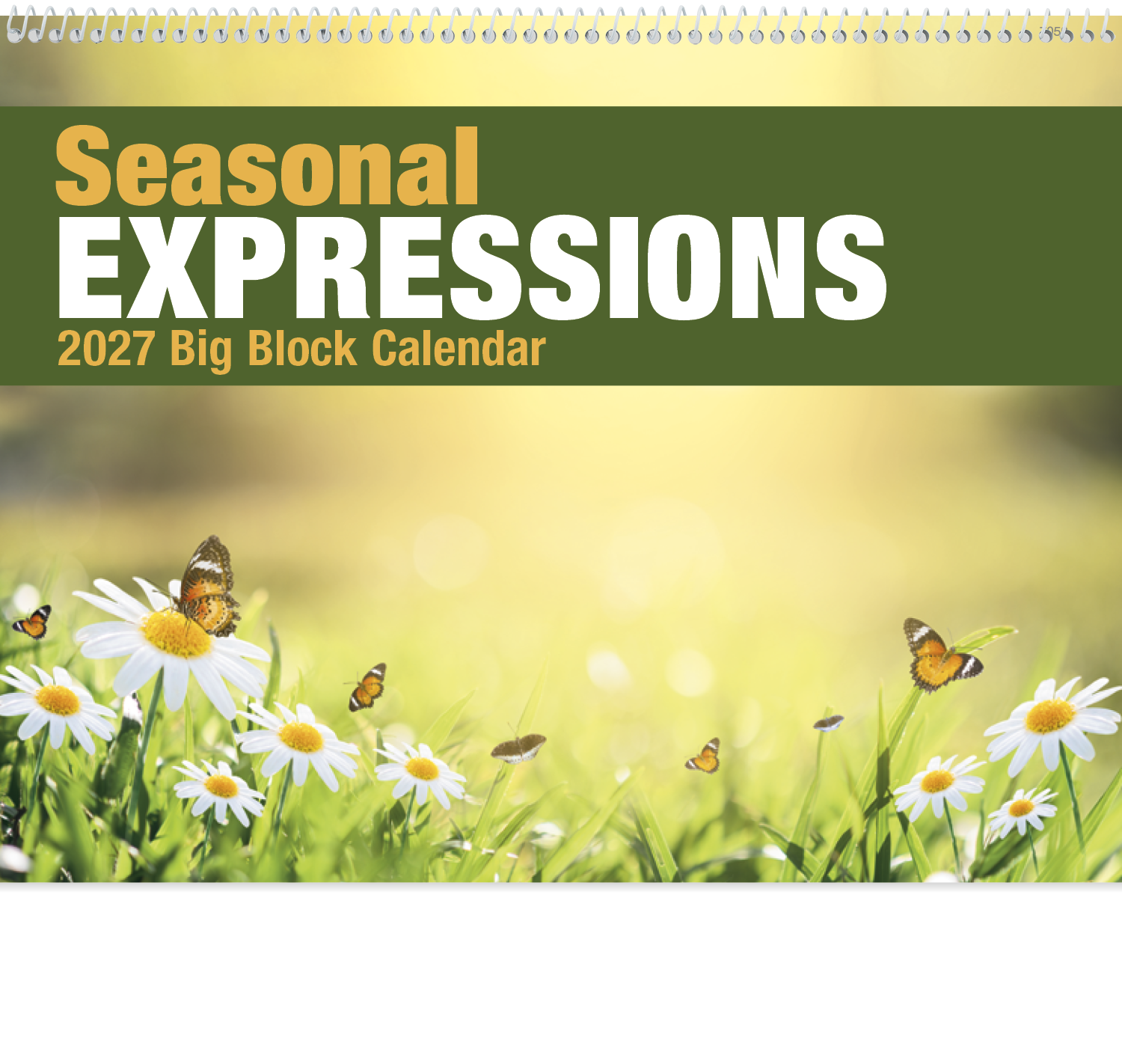 Good Value™ Seasonal Expressions Big Block Calendar 64