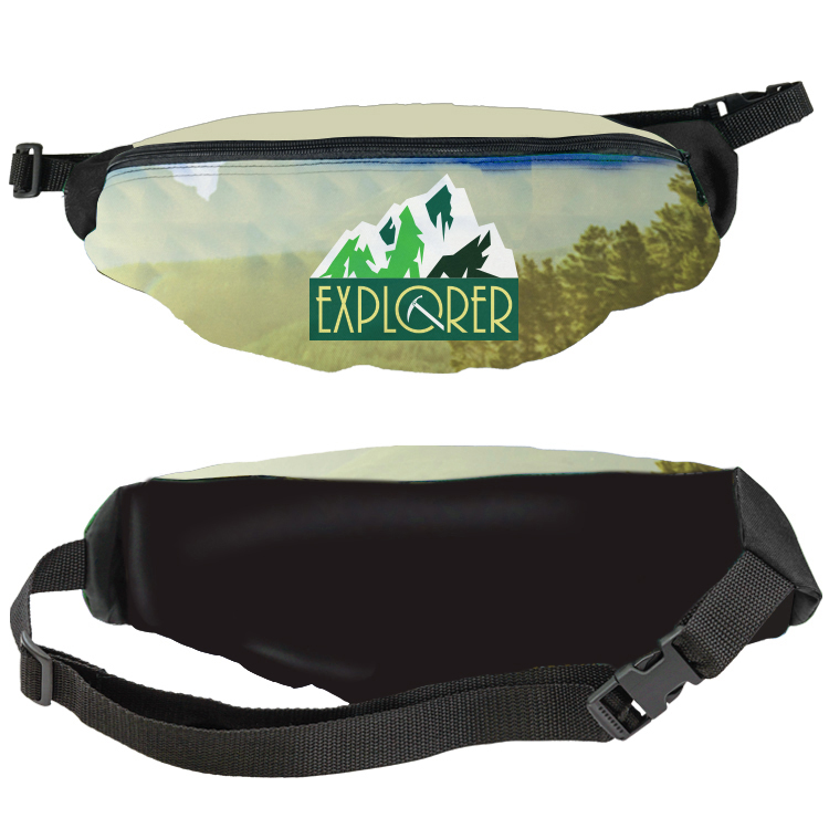Wide Full Color Front Only Fanny Pack 11