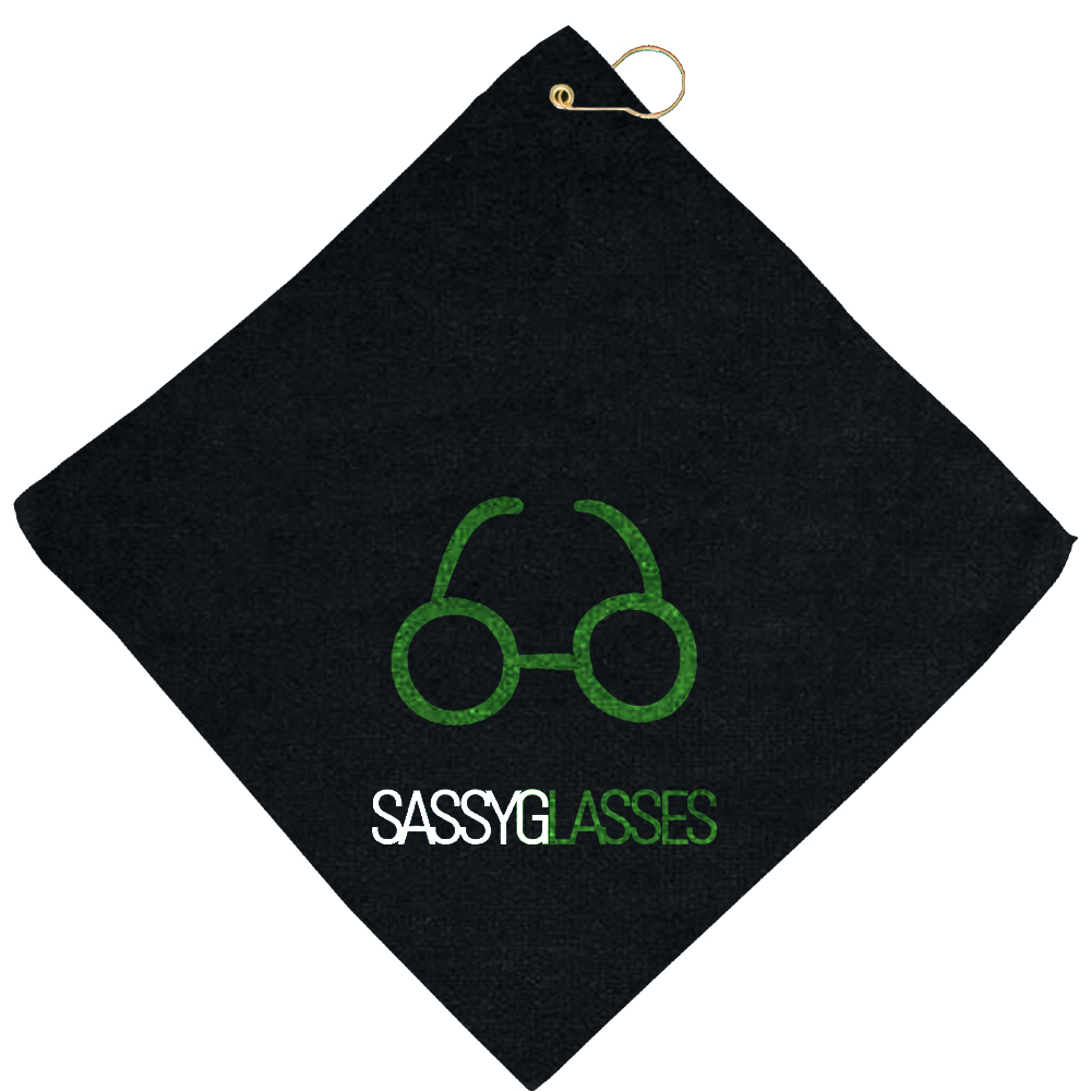 16" x 16" Microfiber Colored Golf Towel