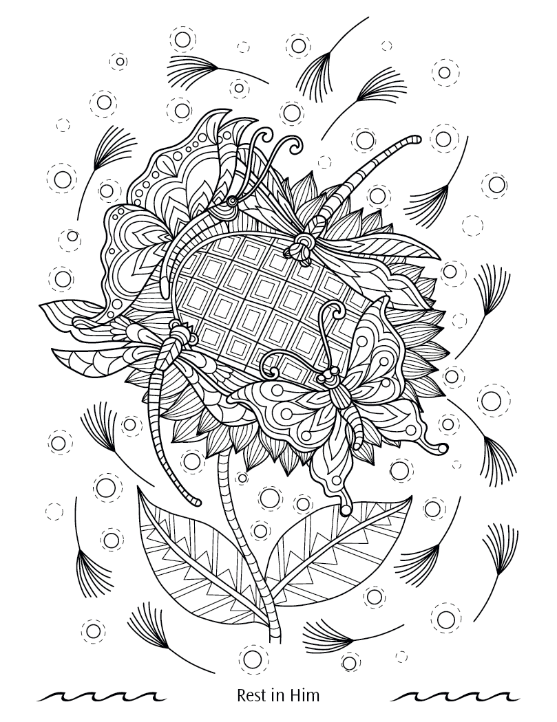Good Value™ Faithful Reflections Adult Coloring Book 37