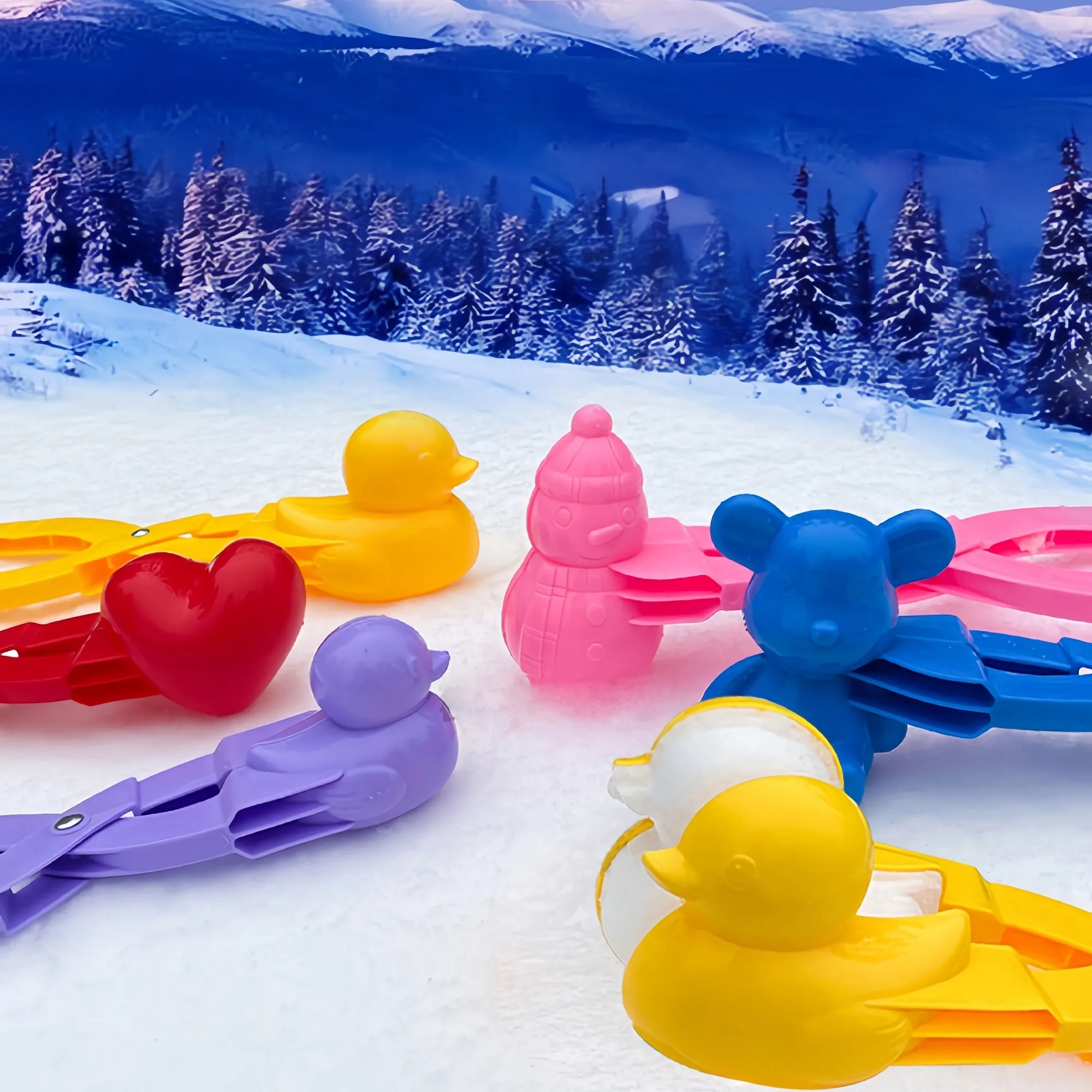 Snowball Maker Toy For Kids Outdoor Winter Play 7