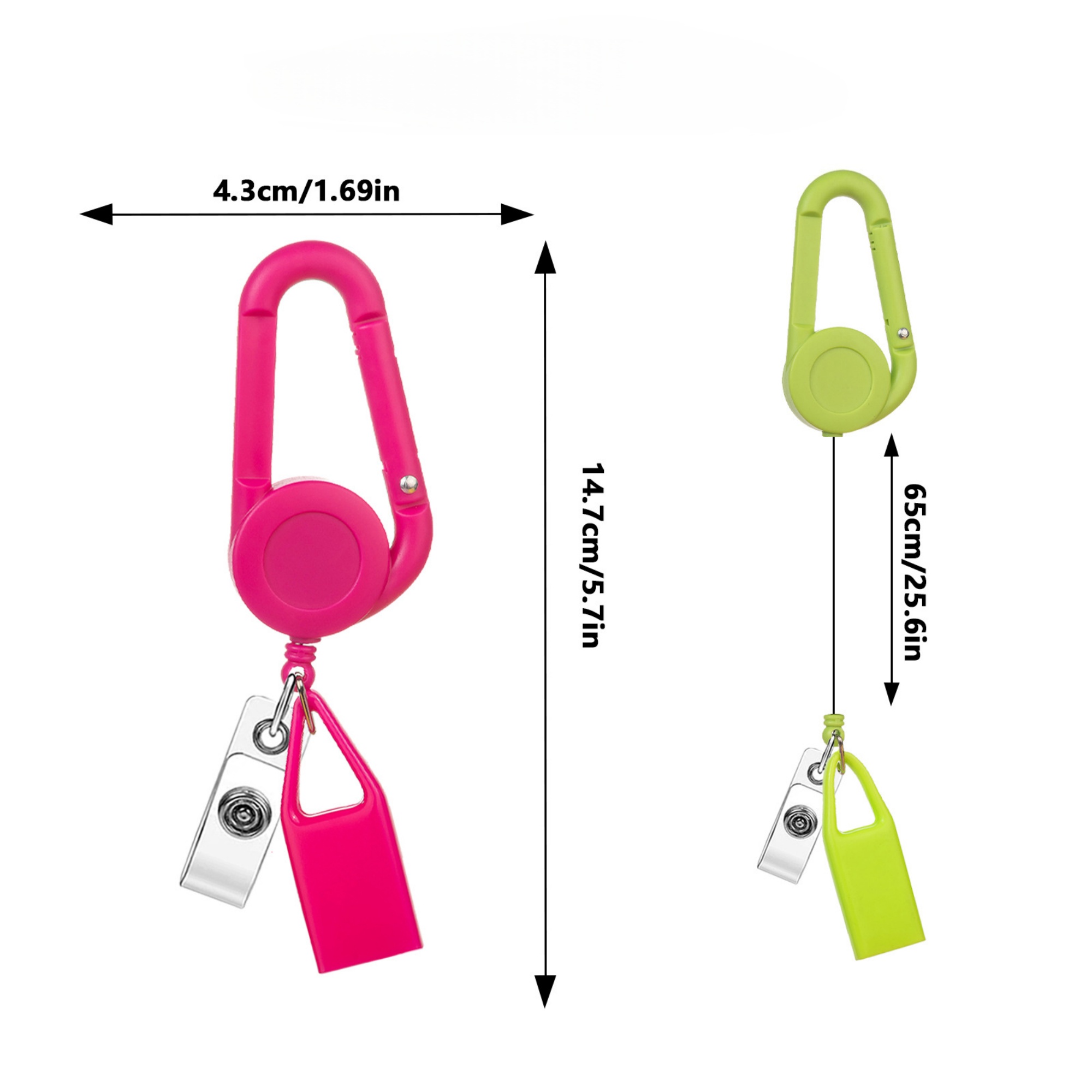 Retractable Lighter Holder Keychain 4