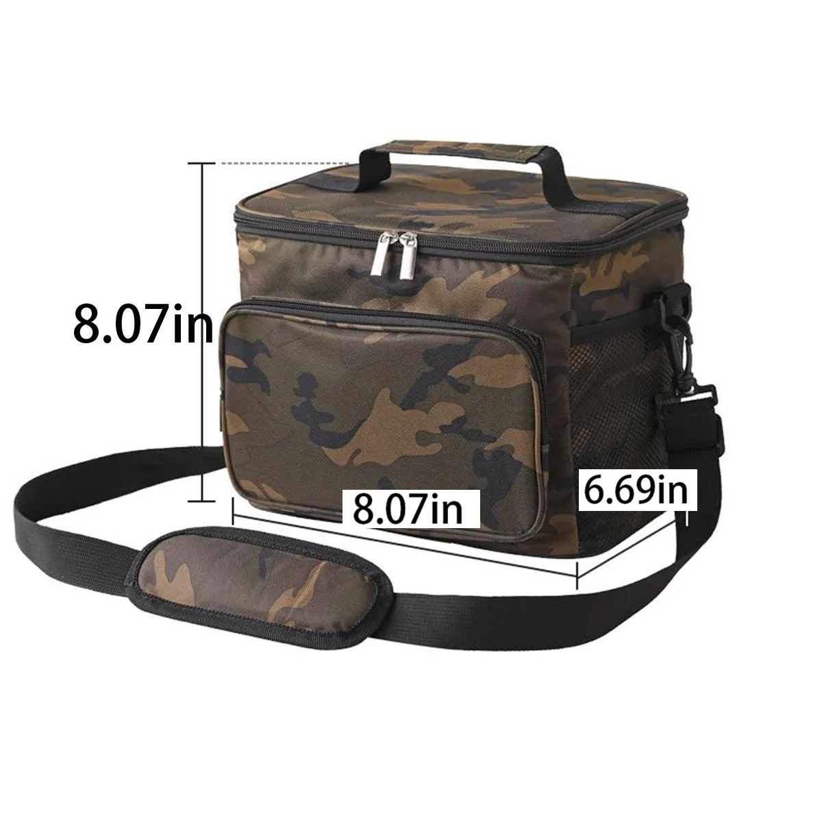 8L Portable Insulated Cooler Bag For Camping And Picnics 2