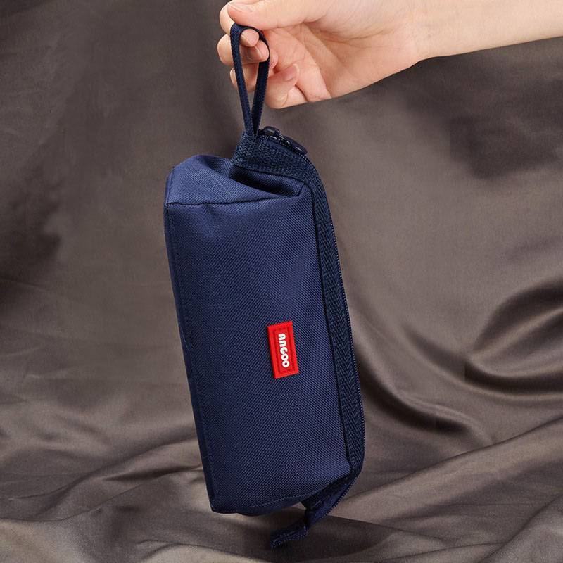 Portable Zipper Pencil Case Pouch Bag 5