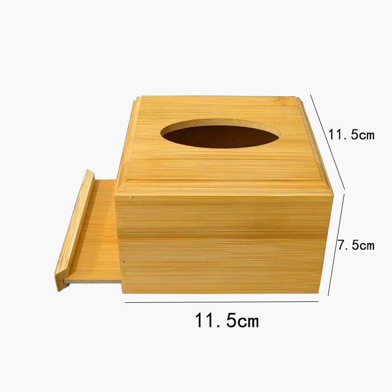 Bamboo Tissue Box 3