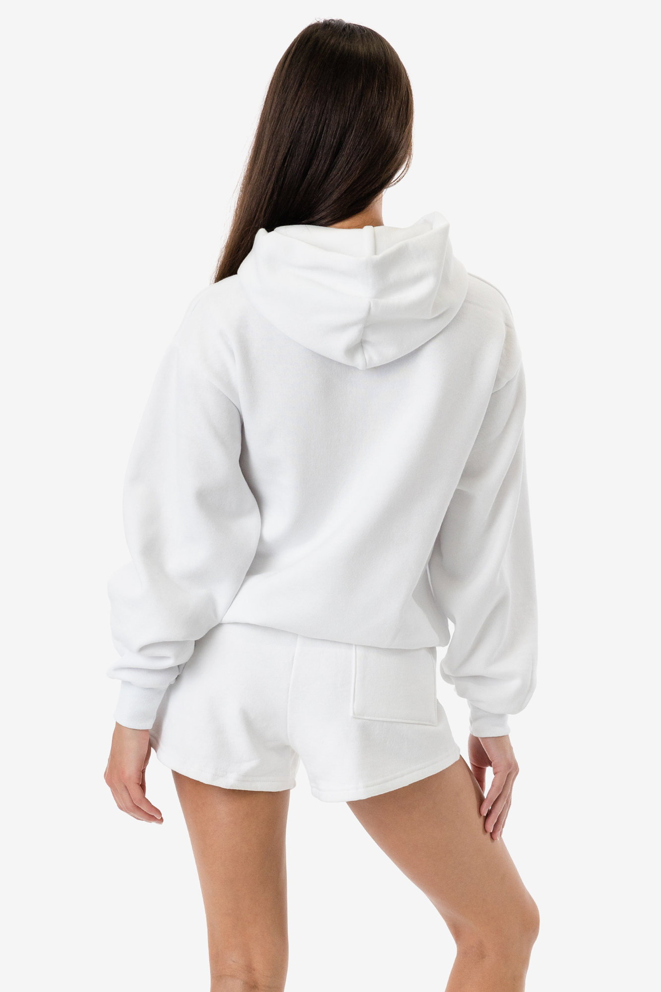10 OZ MID-WEIGHT POLY COTTON FLEECE WIDE HOODIE 6