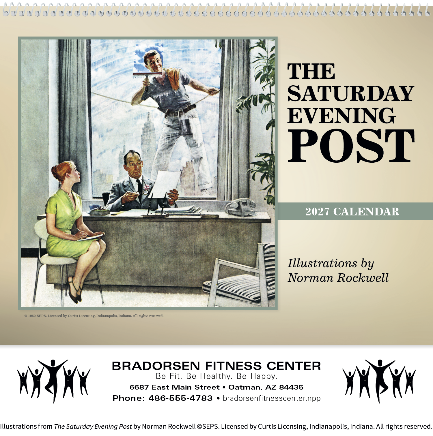 Triumph® Calendars The Saturday Evening Post Deluxe Pocket Calendar 29