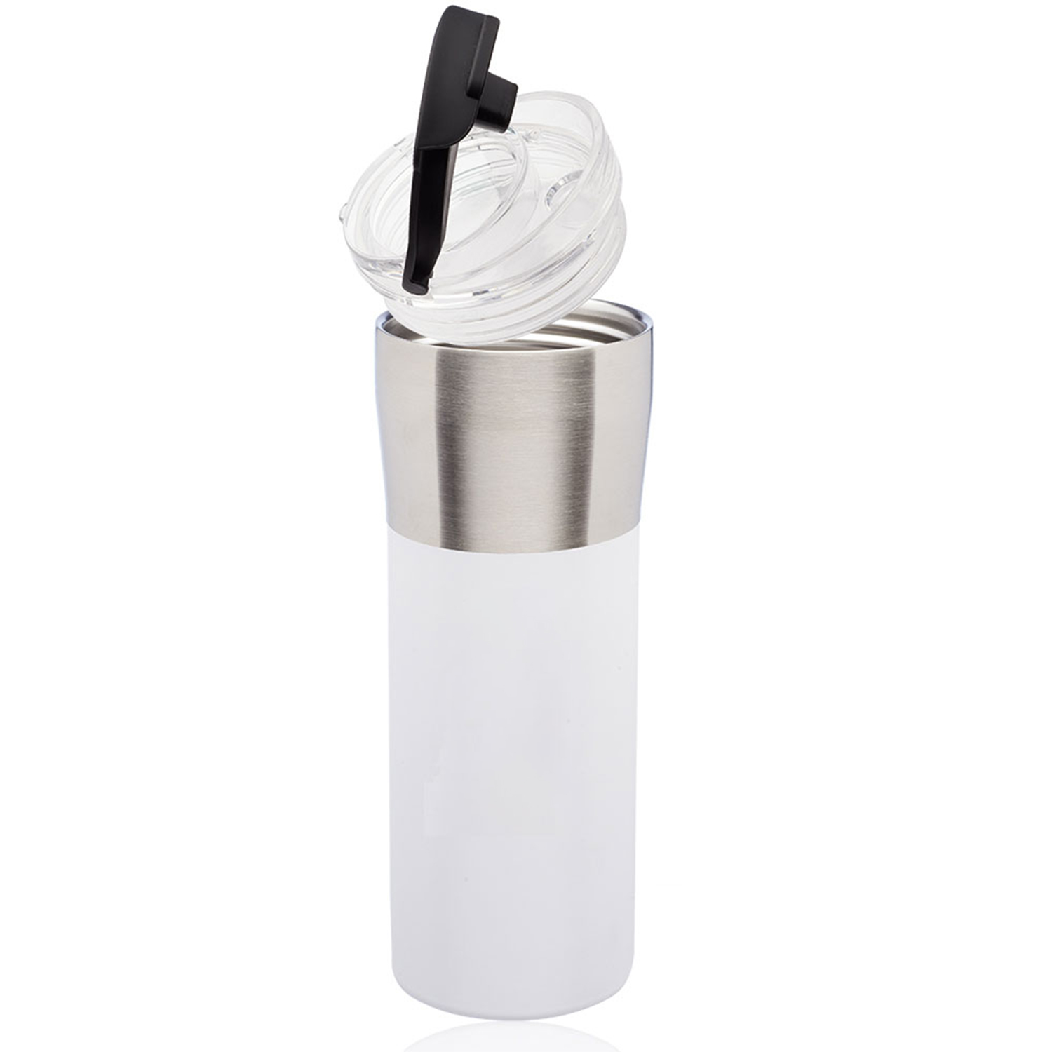 19 oz. Nau Color Grip Travel Mugs with Plastic Lid 2