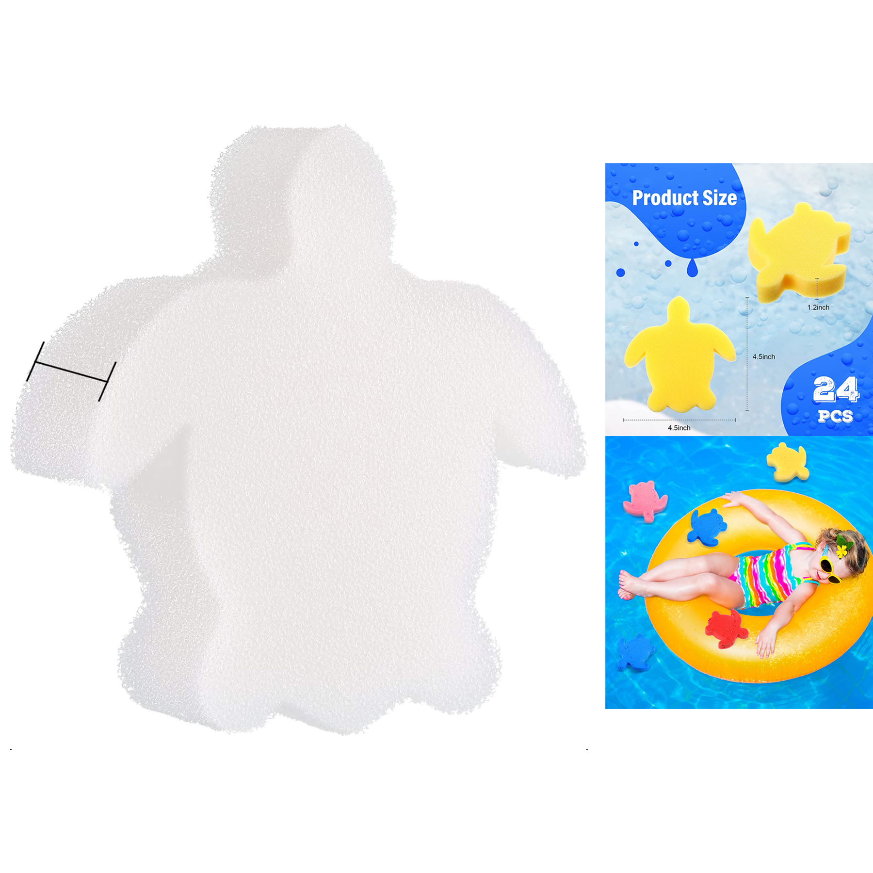 Oil Absorbing Scum Sponge for Swimming Pool