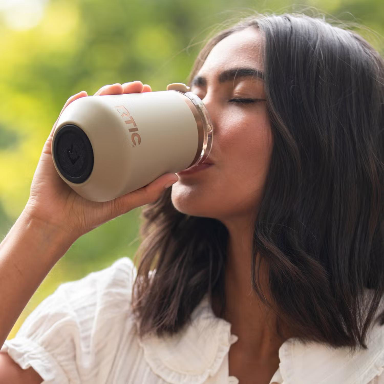 12 oz RTIC® Stainless Steel Ceramic Lined Happy Hour Lowball Tumbler 9