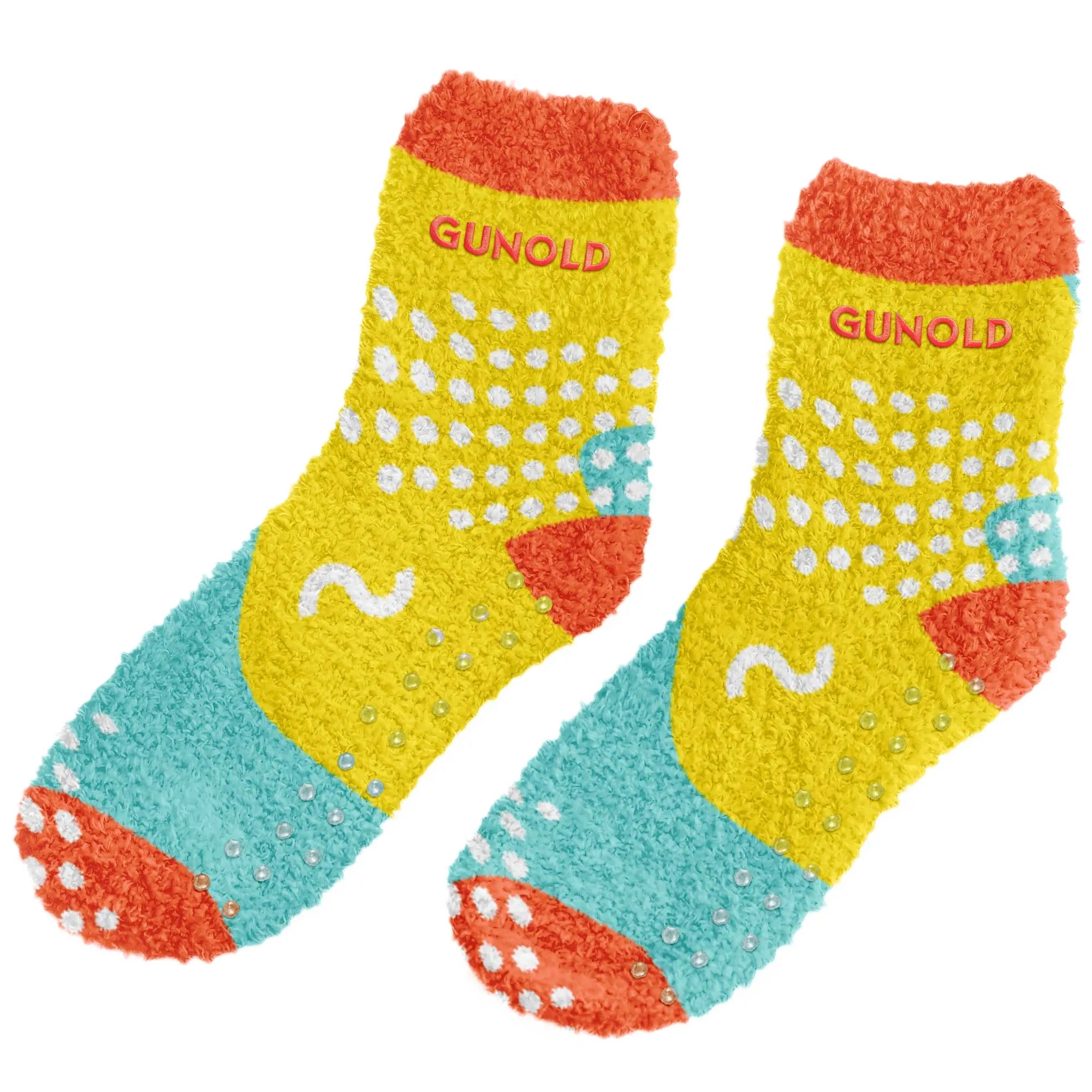 Fluffy Non-Slip Jacquard Grip Socks 2
