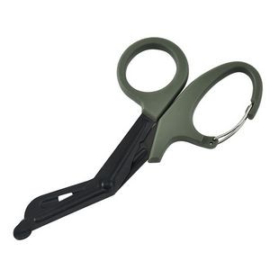 Stainless Steel Kitchen Scissors With Ergonomic Grip And Serrated Blade 9